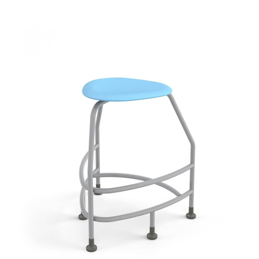 Haskell Education 360 Platinum frame Backless Chair 30"H without Back (TS5X0.30PL) - SchoolOutlet