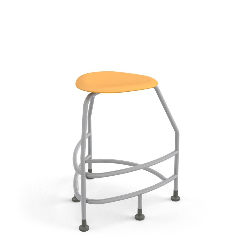 Haskell Education 360 Platinum frame Backless Chair 30"H without Back (TS5X0.30PL) - SchoolOutlet