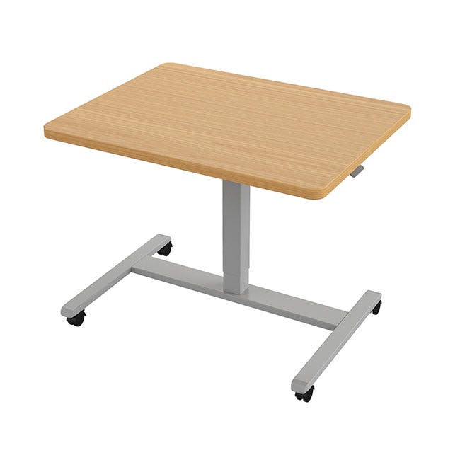 Haskell Education Fuzion ADA Adjustable Height Student Desk - 30"D x 36"W x 28.25 - 42"H (FZPN9.3036.PL)  