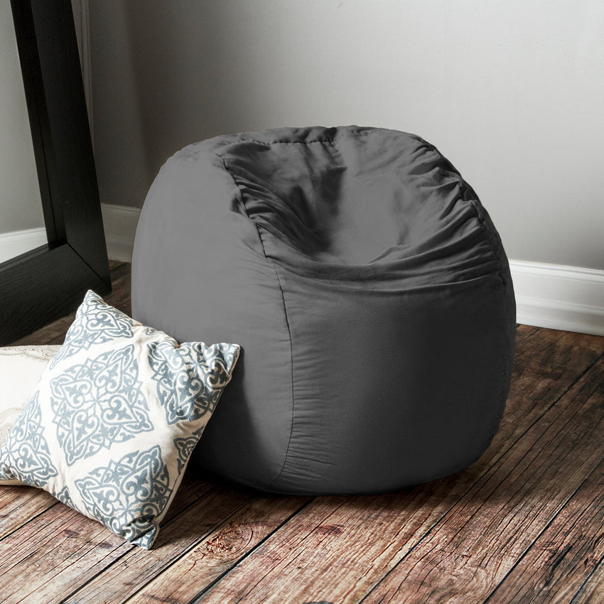 Jaxx Saxx 3 Foot Round Bean Bag w/ Removable Cover (10836) - SchoolOutlet