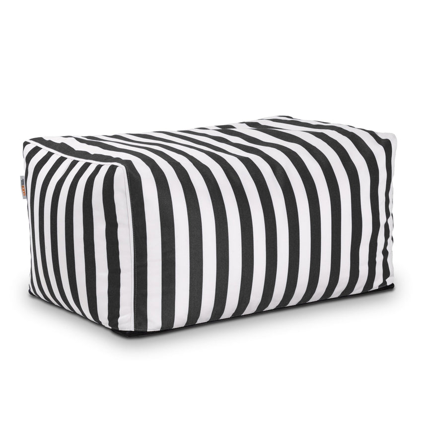 Jaxx Leon Outdoor Bean Bag Ottoman (16391) - SchoolOutlet