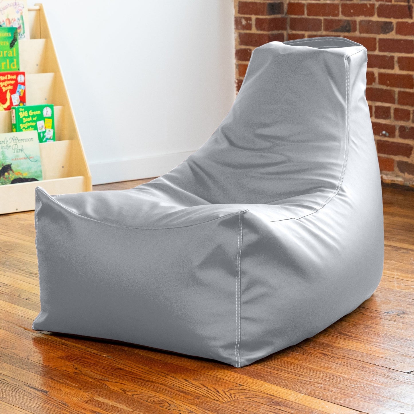 Jaxx Pezzi Premium Vinyl Classroom Bean Bag Chair (17016) - SchoolOutlet