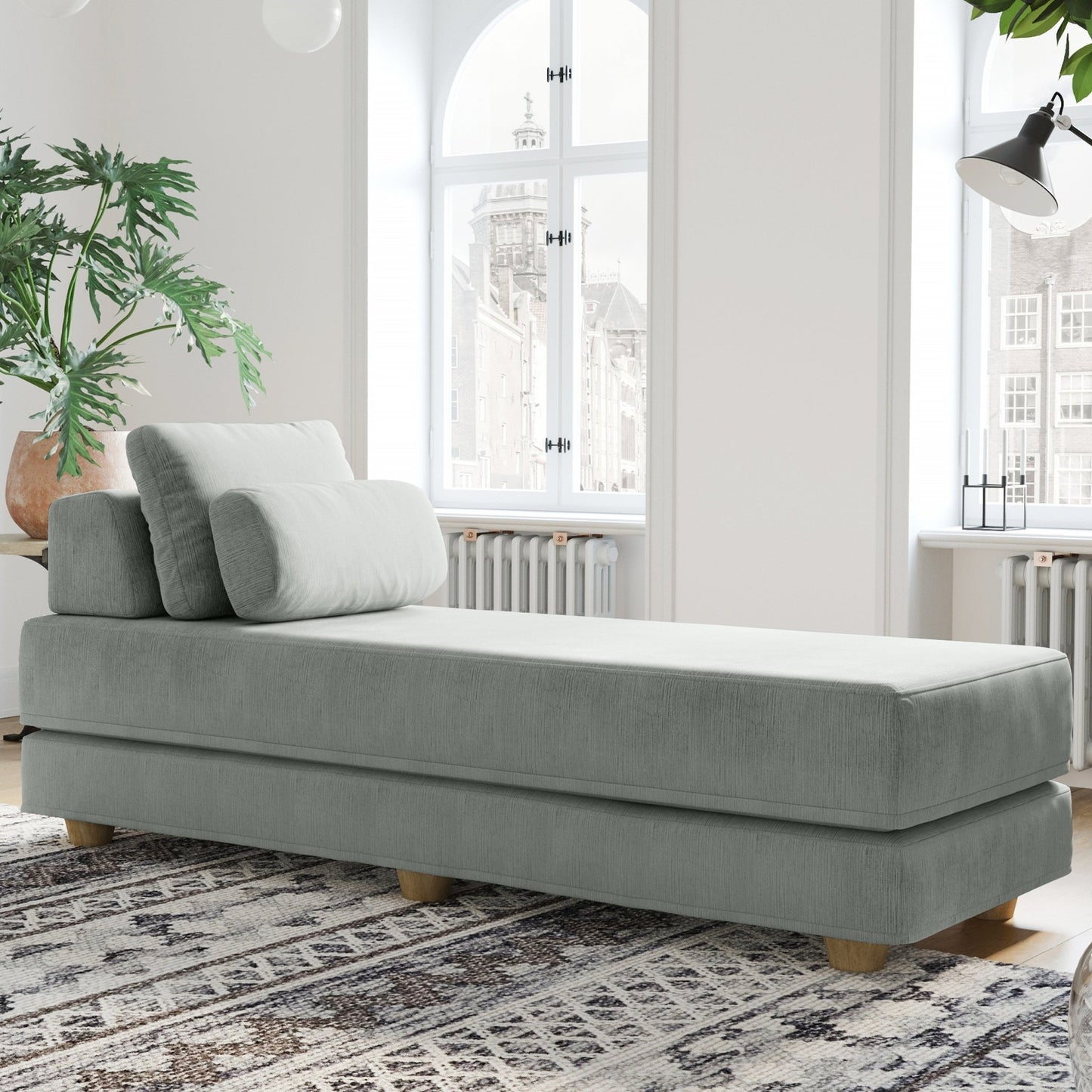 Jaxx Balshan Chaise Lounge Daybed (18962) - SchoolOutlet