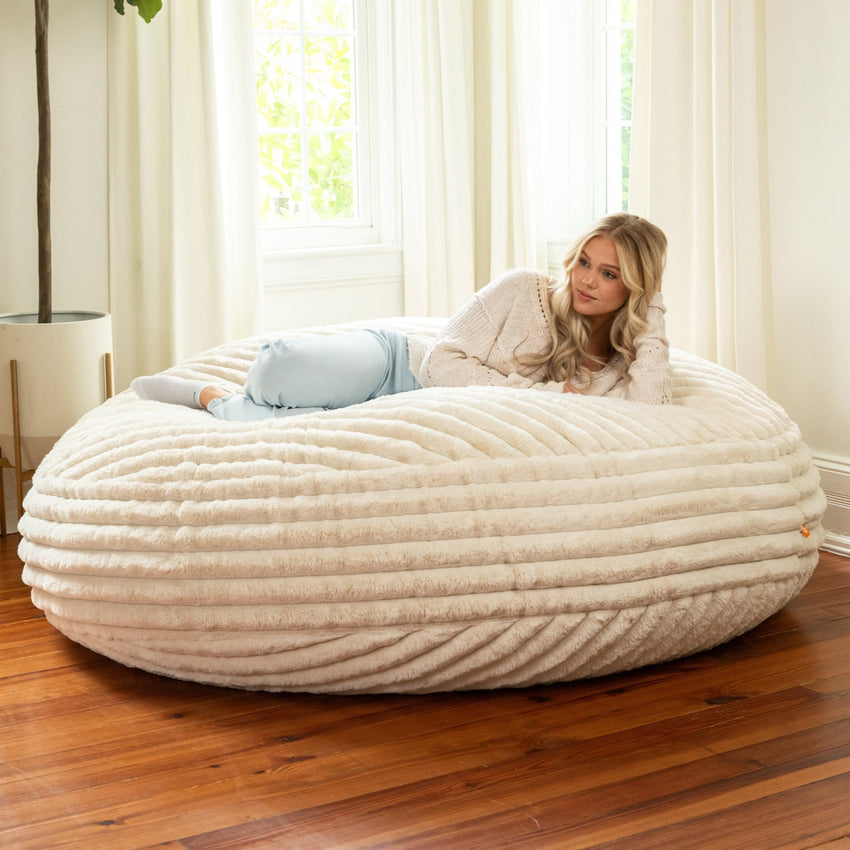 Jaxx 6 Foot Cocoon - Large Bean Bag Chair for Adults (19556) - SchoolOutlet