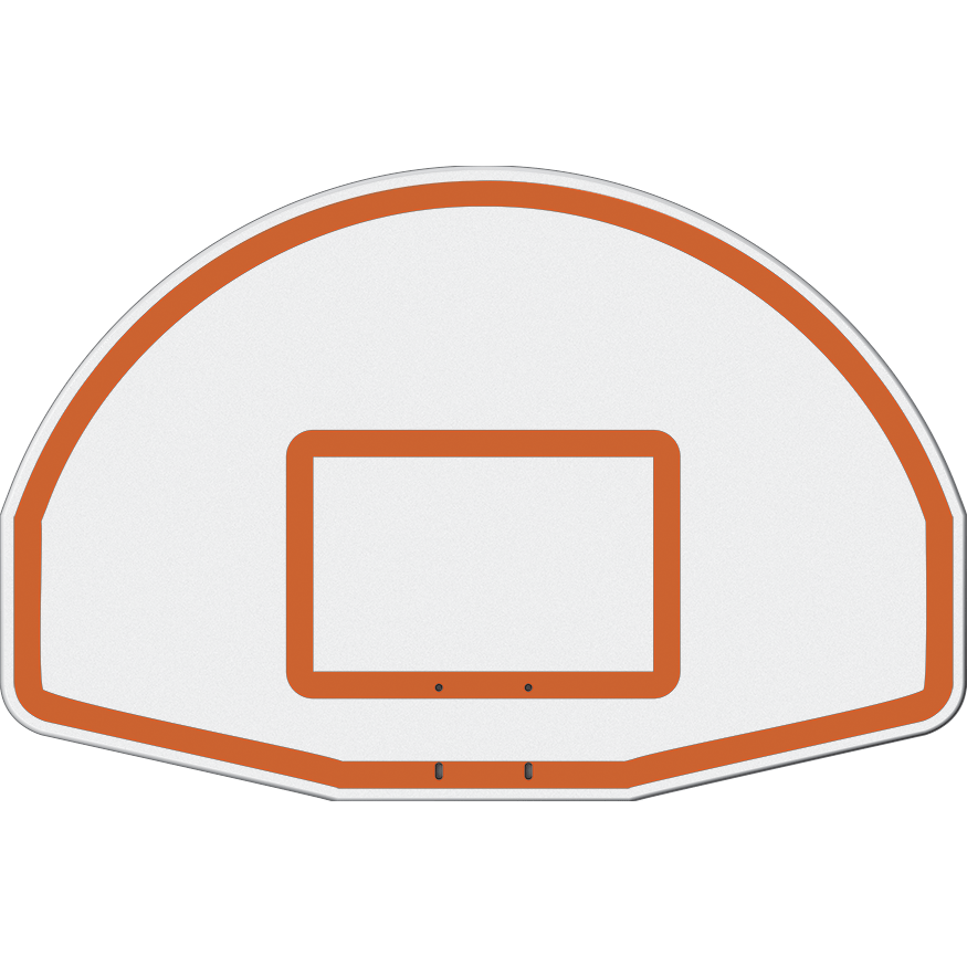 Jaypro The Church Yard Fixed Series Basketball System 36"H x 48"W - Alumunum Fan (400 - FA - FG) - SchoolOutlet