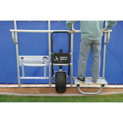 Jaypro Sports Batting Cages - Big League Series - Attachable Dual Observer-Coaches Stand (BGLC-75CSTND)