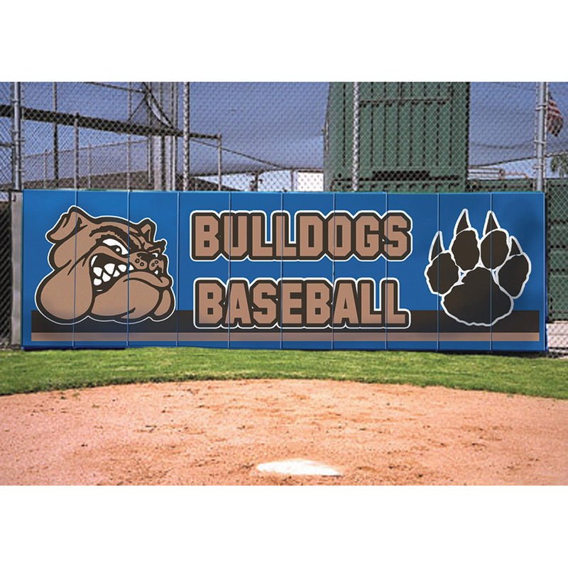 Jaypro Sports Outdoor Field Equipment - Padding - Backstop - 4' H x 10' L - Outdoor (BSP2410) - SchoolOutlet