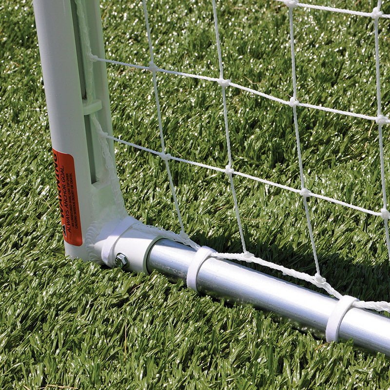 Jaypro Sports Soccer Goal - Classic Club Round Goal - 6.25' H x 12' W x 2' B x 6' D (CC12S) - SchoolOutlet