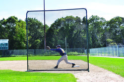 Jaypro Sports Field Maintenance - Collegiate Fielder's Screen - 10' H x 10' W (FS-101)