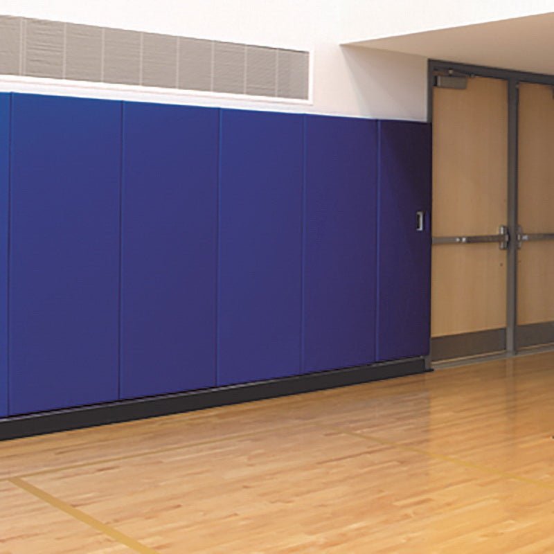 Jaypro Sports Wall Padding - WallGuard Fire/Impact Rated - 2' x 6', 1" Lip Top & Bottom (JWP - AI - 26) - SchoolOutlet