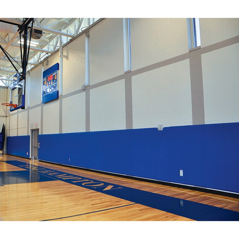 Jaypro Sports Wall Padding - WallGuard Fire/Impact Rated - 2' x 6', 1" Lip Top & Bottom (JWP - AI - 26) - SchoolOutlet