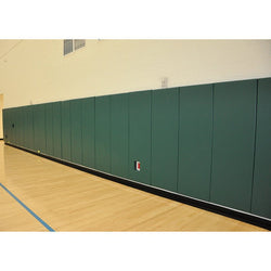 Jaypro Sports Wall Padding  - WallGuard Fire/Impact Rated - 2' x 6',  1" Lip Top & Bottom (JWP-AI-26)