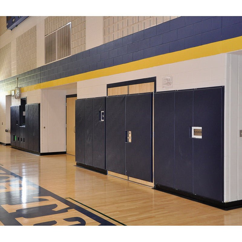 Jaypro Sports Wall Padding - WallGuard Fire/Impact Rated - 2' x 6', 1" Lip Top & Bottom (JWP - AI - 26) - SchoolOutlet