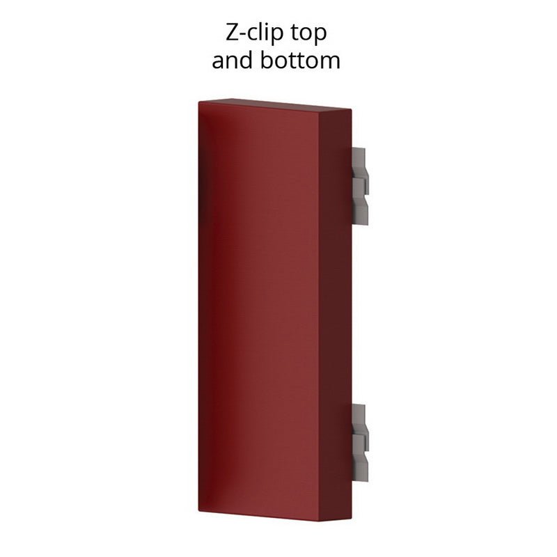 Jaypro Sports Wall Padding - WallGuard Fire/Impact Rated - 2' x 6', Z - Clip Top & Bottom (JWP - AI - 26ZZ) - SchoolOutlet