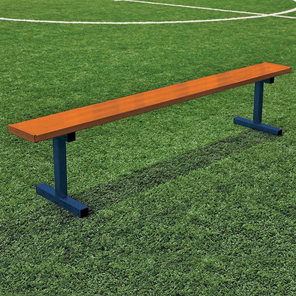 Jaypro Sports Outdoor Player Benches - Portable - Aluminum Team Bench - 15', Powder Coated (PB - 15PC) - SchoolOutlet