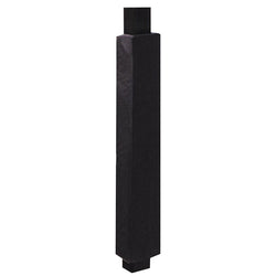 Jaypro Sports Safety Padding  - Outdoor Basketball Pole Replacement Padding - 4" x 4", Black (PP-44)