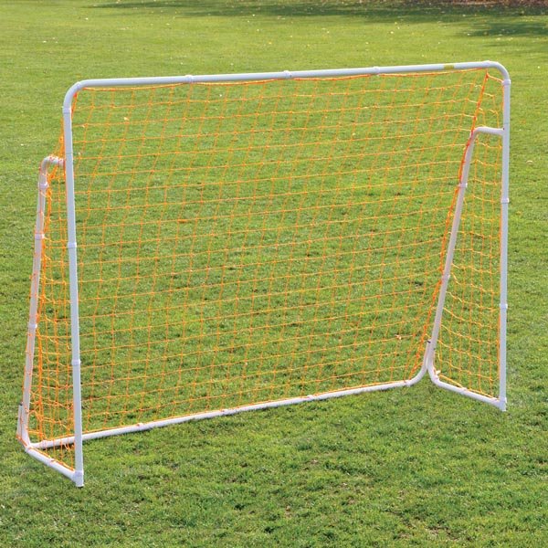 Jaypro Sports Soccer Goal - Portable Short - Sided Soccer Goal - Replacement Net, Orange - 5' H x 10' W x 34' D (PSS - 510N) - SchoolOutlet