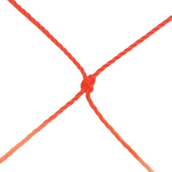 Jaypro Sports Soccer Goal - Portable Short - Sided Soccer Goal - Replacement Net, Orange - 5' H x 10' W x 34' D (PSS - 510N) - SchoolOutlet