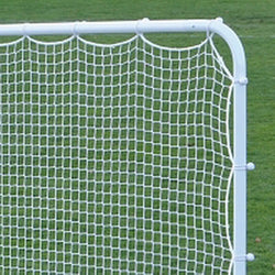 Jaypro Sports Soccer Goal - Rebounder Net, White - 7.5' H x 18' W (RB718N)