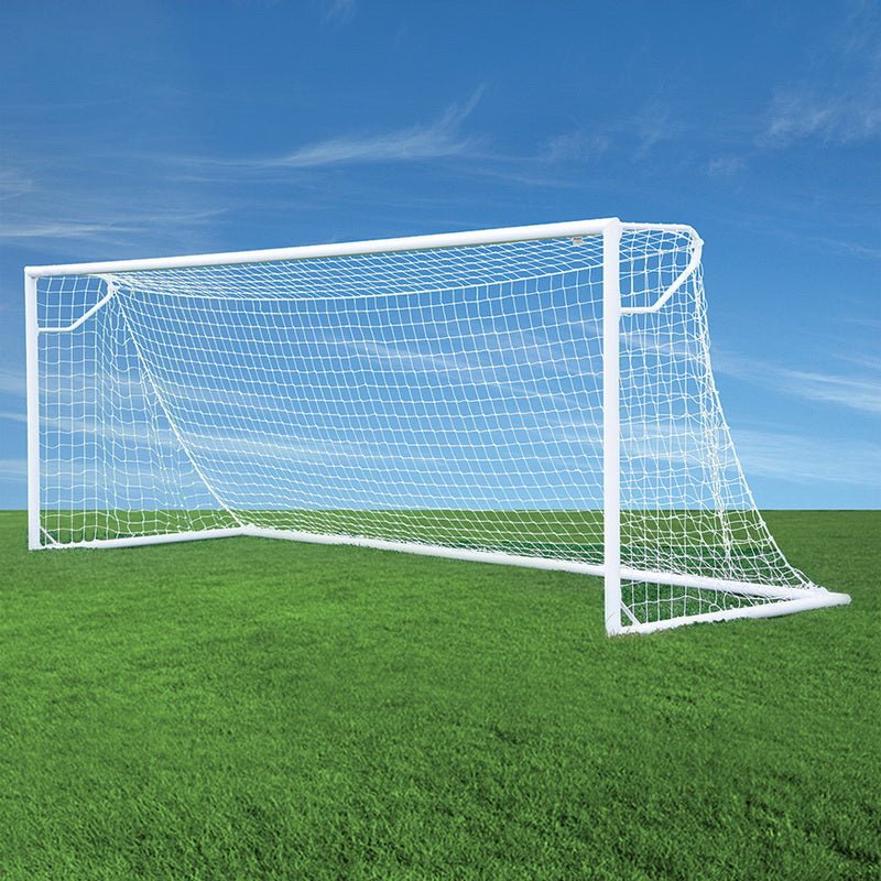 Jaypro Sports Soccer Goal - Nova Club Round Goal - 6.5' H x 12' W x 2' B x 6' D (RCG - 12S) - SchoolOutlet