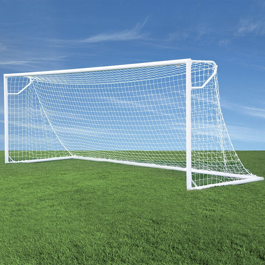 Jaypro Sports Soccer Goal - Nova Club Round Goal - 7' H x 21' W x 3' B x 8' D (RCG - 21S) - SchoolOutlet