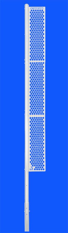 Jaypro Sports Foul Poles - Professional, 30' H - Softball - Surface Mount (SBFP - 30SM - XX) - SchoolOutlet