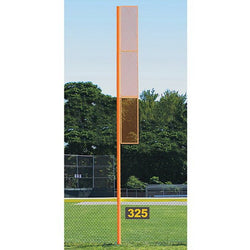 Jaypro Sports Foul Poles - Professional, 30' H - Softball -Surface Mount (SBFP-30SM-XX)