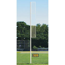 Jaypro Sports Foul Poles - Professional, 40' H - Softball -Surface Mount (SBFP-40SM-XX)