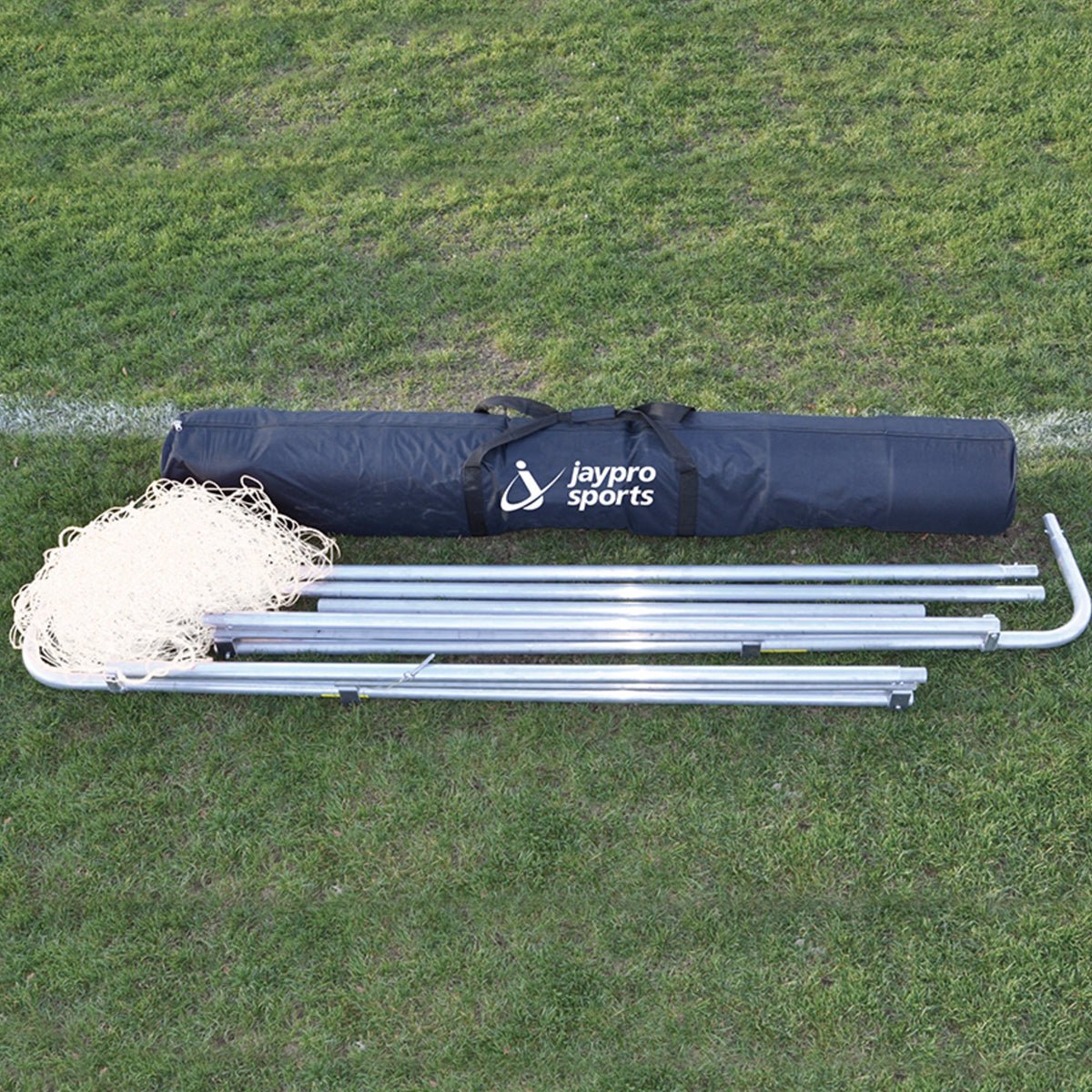 Jaypro Sports Soccer Goal - Adjustable Quick Set Up Goal (SEYL - 824) - SchoolOutlet