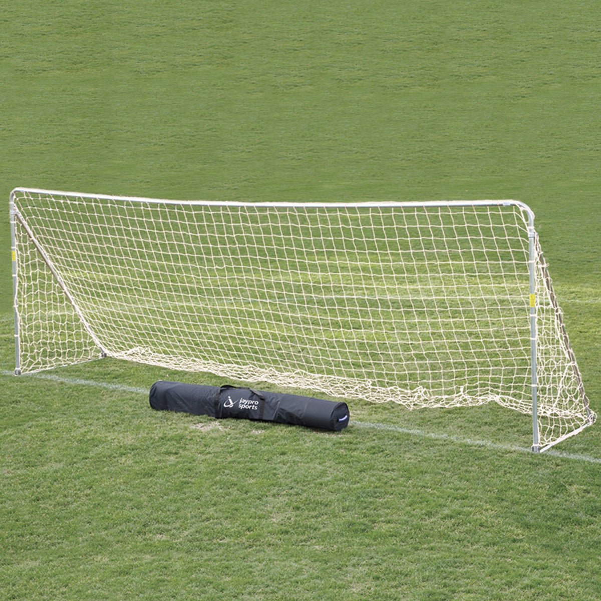 Jaypro Sports Soccer Goal - Adjustable Quick Set Up Goal (SEYL - 824) - SchoolOutlet