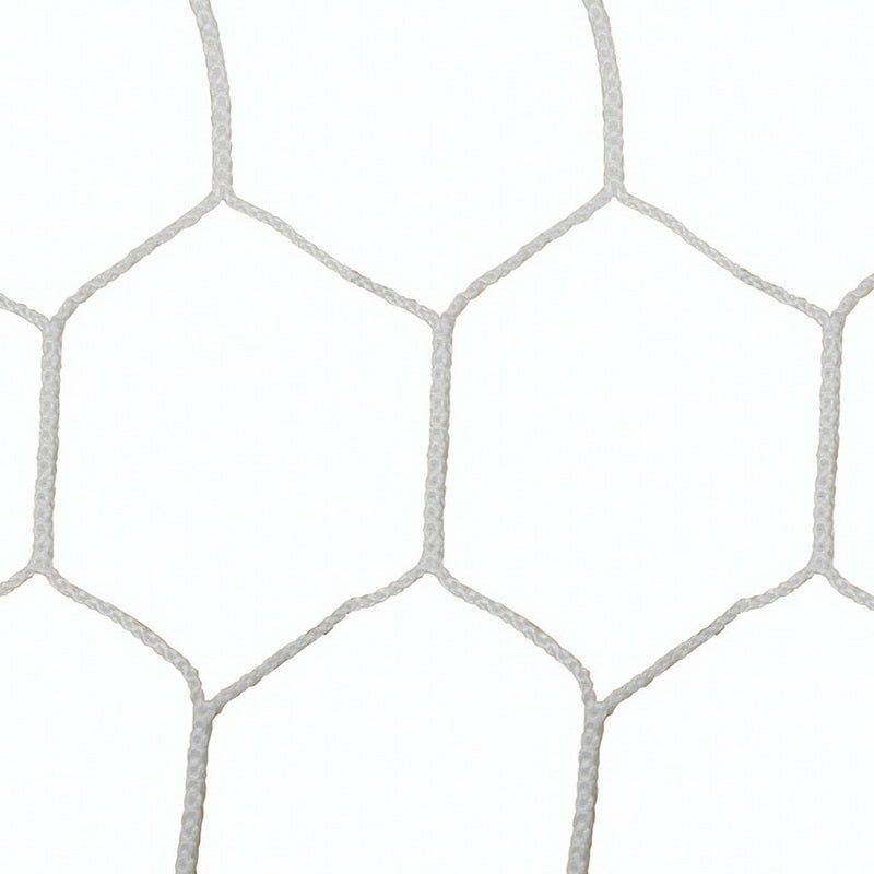 Jaypro Sports Soccer Goal - Classic Official Round Goal Deluxe Package - 8' H x 24' W x 4' B x 10' D, NFHS, NCAA, FIFA Compliant (SGP - 400PKGDX) - SchoolOutlet