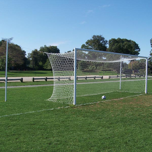 Jaypro Sports Soccer Goal - Replacement Nets, Official Soccer Nets - Hexagon Mesh - 8' H x 24' W x 6' D x 6' B - Set of 2 (SGP - 550N) - SchoolOutlet