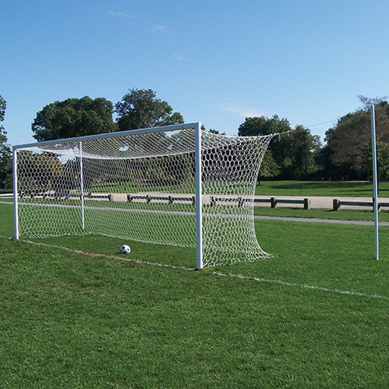 Jaypro Sports Soccer Goal - Replacement Nets, Official Soccer Nets - Hexagon Mesh - 8' H x 24' W x 6' D x 6' B - Set of 2 (SGP - 550N) - SchoolOutlet