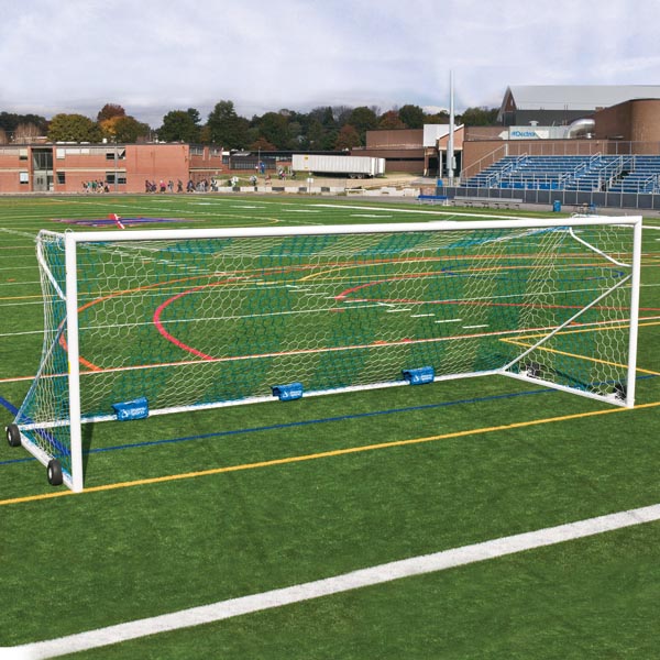 Jaypro Sports Soccer Goal - Nova Premiere Goal - 8' H x 24' W x 10' D x 4' B - Set of 2 (SGP - 600) - SchoolOutlet