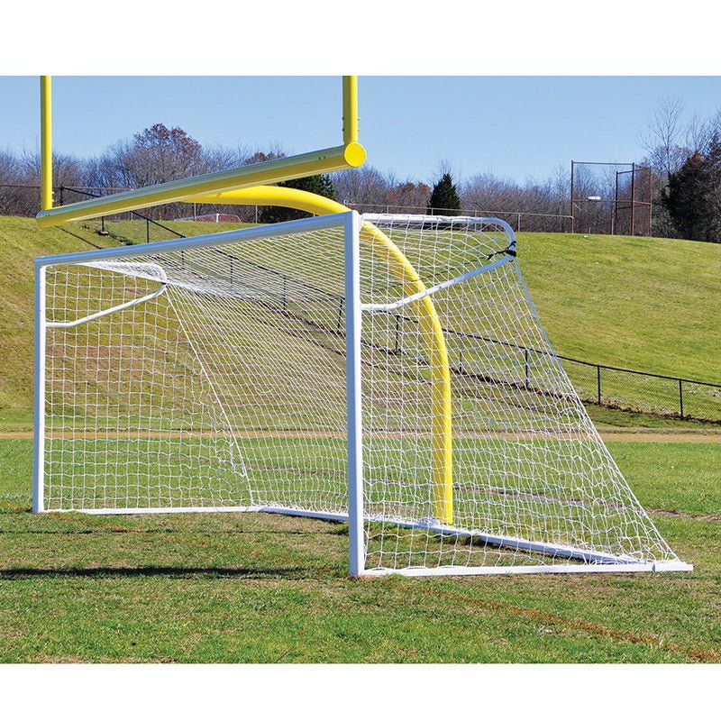 Jaypro Sports Soccer Goal - Nova Premier Adjustable Goal - 8' H x 24' W x 10' D x 4' B - Set of 2 (SGP - 600AX) - SchoolOutlet