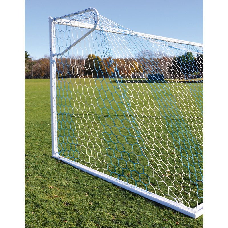 Jaypro Sports Soccer Goal - Nova Premier Adjustable Goal - 8' H x 24' W x 10' D x 4' B - Set of 2 (SGP - 600AX) - SchoolOutlet