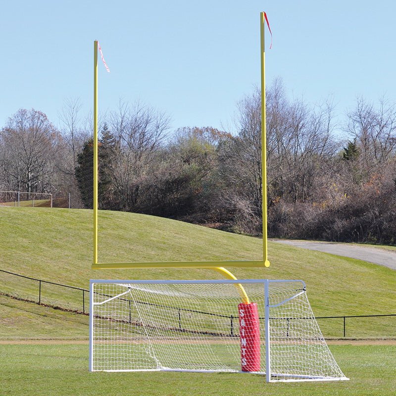 Jaypro Sports Soccer Goal - Nova Premier Adjustable Goal - 8' H x 24' W x 10' D x 4' B - Set of 2 (SGP - 600AX) - SchoolOutlet