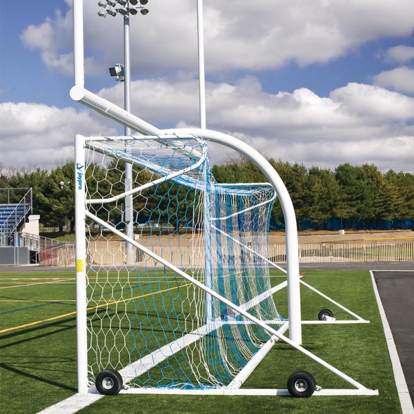 Jaypro Sports Soccer Goal - Nova Premier Adjustable Goal - 8' H x 24' W x 10' D x 4' B - Set of 2 (SGP - 600AX) - SchoolOutlet