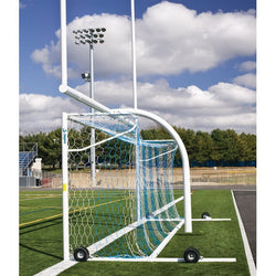 Jaypro Sports Soccer Goal- Nova Premier Adjustable Goal Package- 8' H x 24' W x 10' D x 4' B - Set of 2 (SGP-600AXPKG)