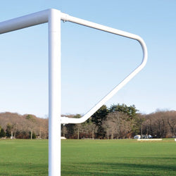 Jaypro Sports Soccer Goal- Classic Official Semi-Permanent Soccer Goals with European Backstays - Set of 2 (SGP-730EB)