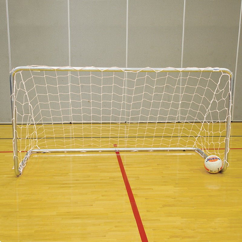 Jaypro Sports Soccer Goal - Rugged Play Goal - Practice Goal - 4' H x 8' W x 4' D (SMG - 8HP) - SchoolOutlet