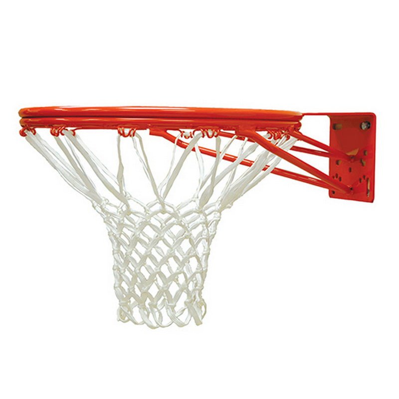 Jaypro Basketball System - Straight Post (4.5" Pole with 4 ft. Offset) - 36" Aluminum Fan Backboard (SPA4 - FABT - XX) - SchoolOutlet