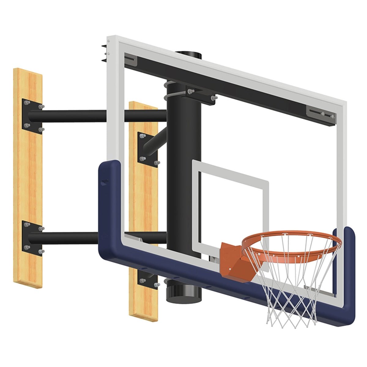 Jaypro Sports Basketball System - Wall Mount Basketball Shooting Station (WMSS) - SchoolOutlet