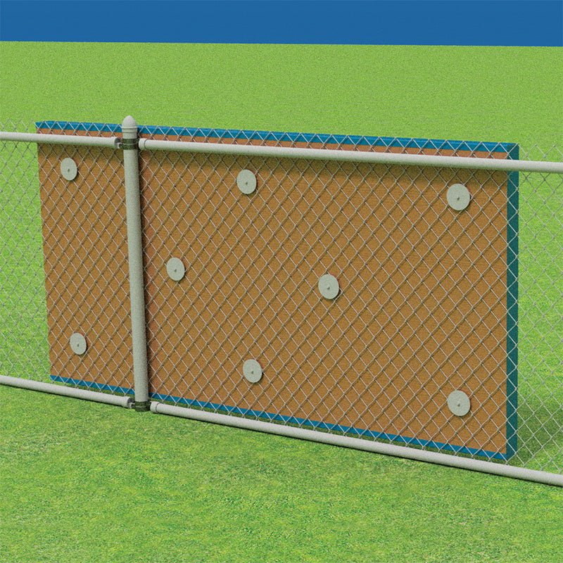 Jaypro Sports Outdoor Field Equipment - Padding - Wall 4' H x 4' L High - Outdoor (WPO - 44) - SchoolOutlet