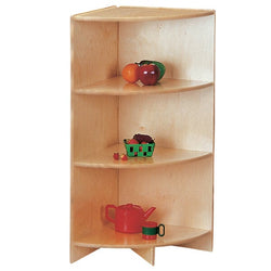 Jonti-Craft KYDZ Curves Corner Shelving Unit 35" (Jonti-Craft JON-4013JC)