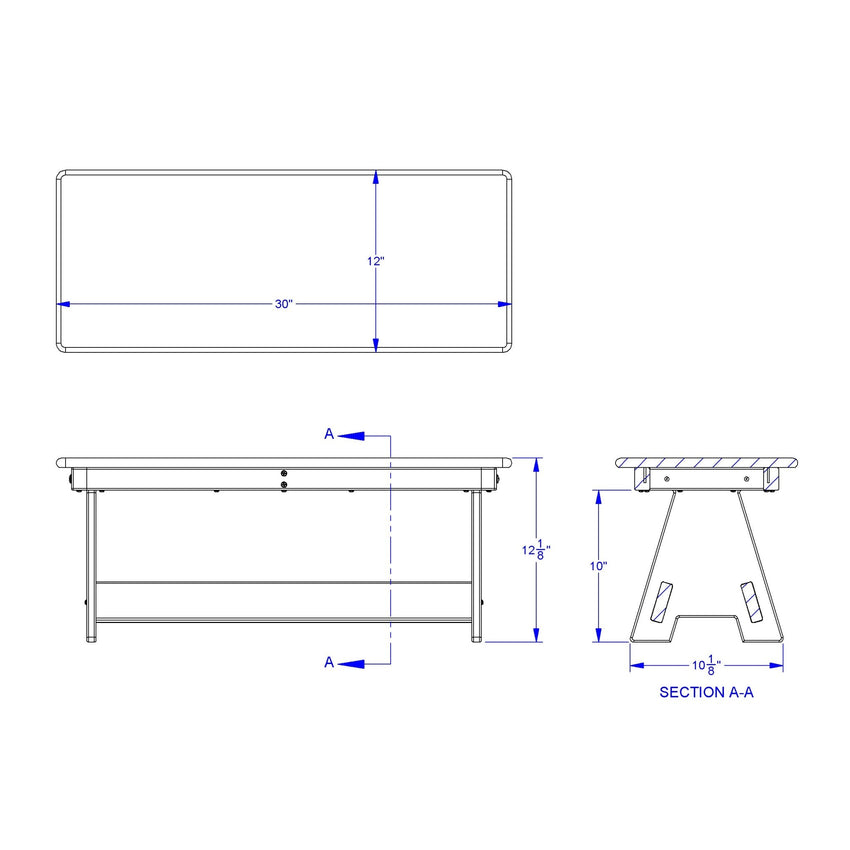 Jonti - Craft EverPlay Small Outdoor Table and Bench Set (8316JC460) - SchoolOutlet