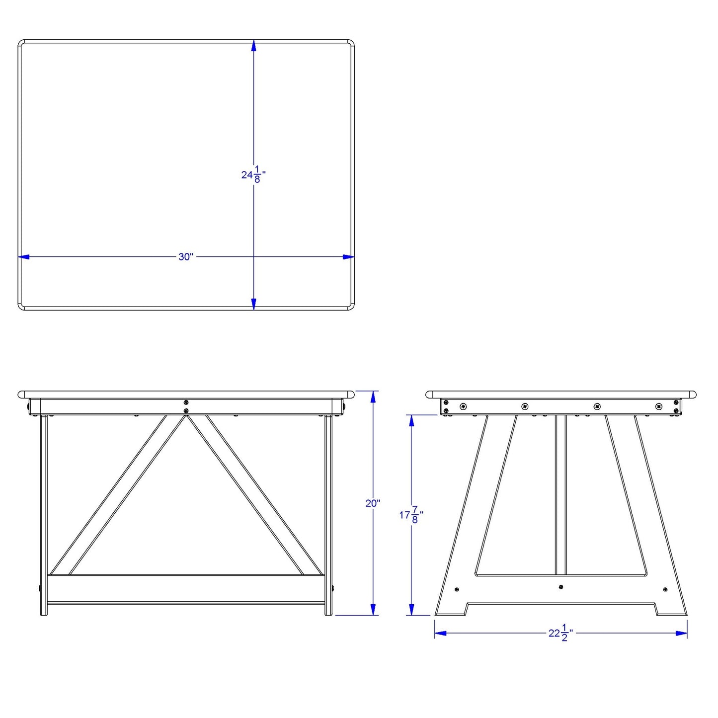 Jonti - Craft EverPlay Small Outdoor Table and Bench Set (8316JC460) - SchoolOutlet