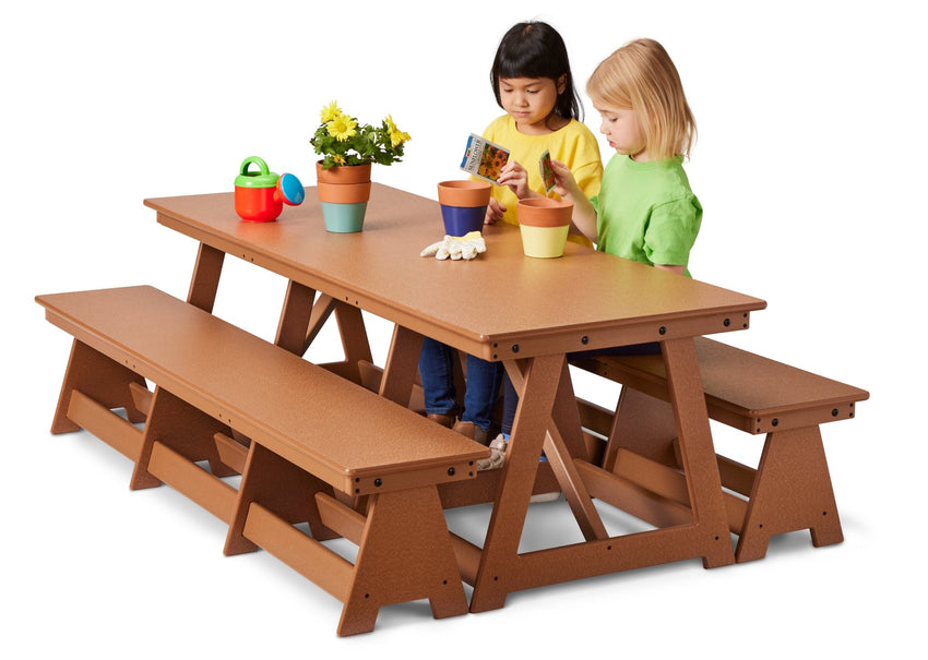 Jonti - Craft EverPlay Large Outdoor Table and Bench Set (8317JC460) - SchoolOutlet