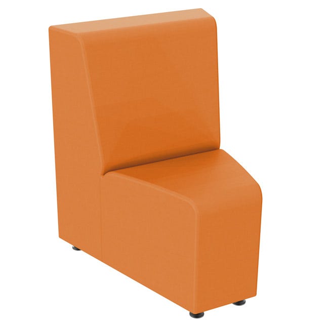 Marco Sonik Soft Seating 25.4" W Inner Wedge Chair -  18" Seat Height (LF1023-G1)