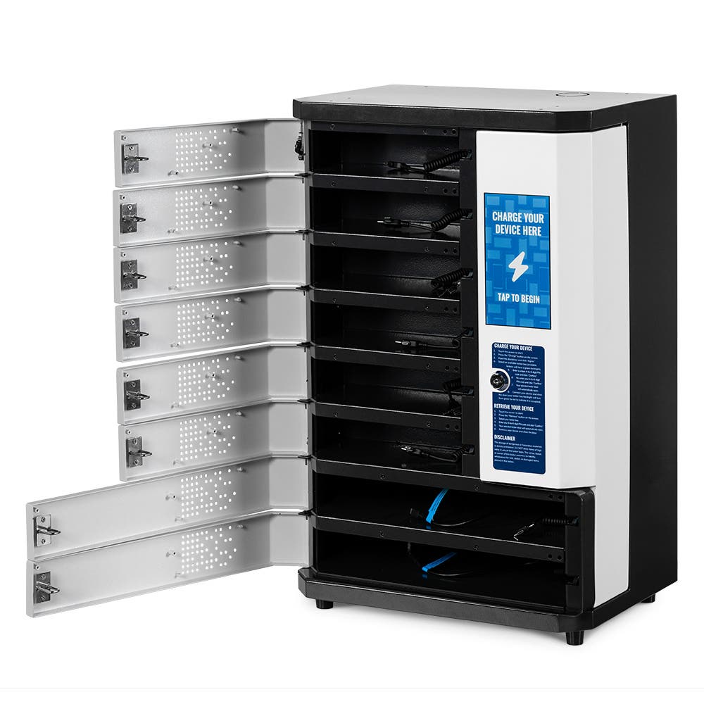 Luxor KwikBoost 8 - Bay Self - Service Charging Locker (LUX - CHSL001) - SchoolOutlet